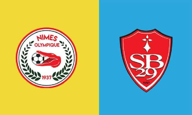 Soi kèo nhà cái trận Nimes vs Brest, 23/8/2020