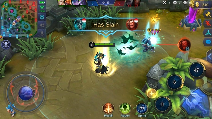 Huong dan tac dung cua bua rung khi choi Mobile Legends Bang Bang